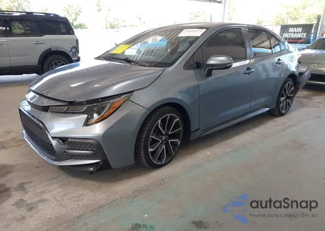 2020 Toyota Corolla Se z USA, uszkodzony, nr VIN JTDS4RCE3LJ041715
